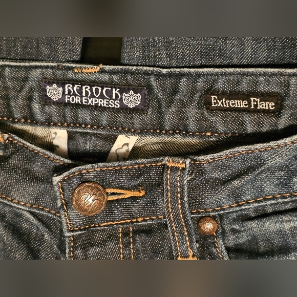 BeRock for Express Extreme Flare Jeans - Picture 5 of 6